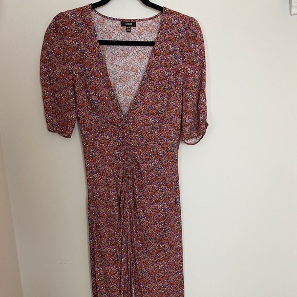 Floral High Slit Casual or Fancy Piece - Picture 4 of 5